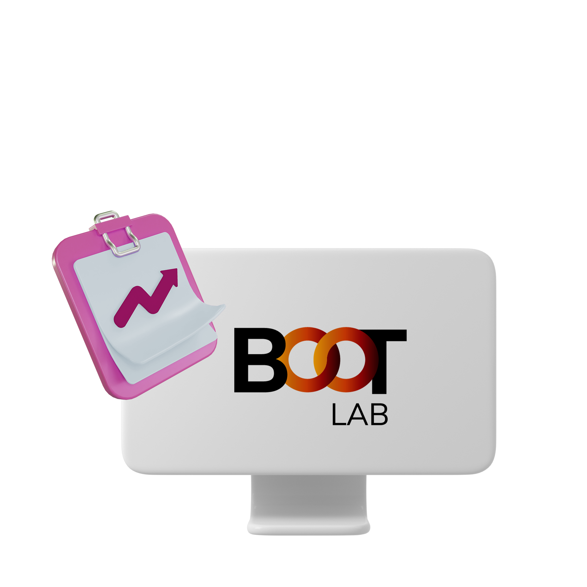 Computador com foguete